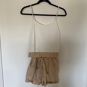 Linen romper